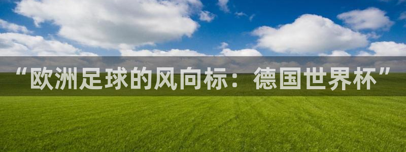 世界杯2026赛制:“欧洲足球的风向标:德国世界杯”